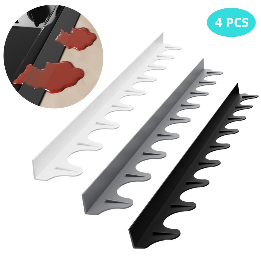 Dishwasher Safe Kitchen Tool Cleaning Tool Kitchen Appliances Protectors Silicone Stove Gap Covers Dishwasher Safe Design
