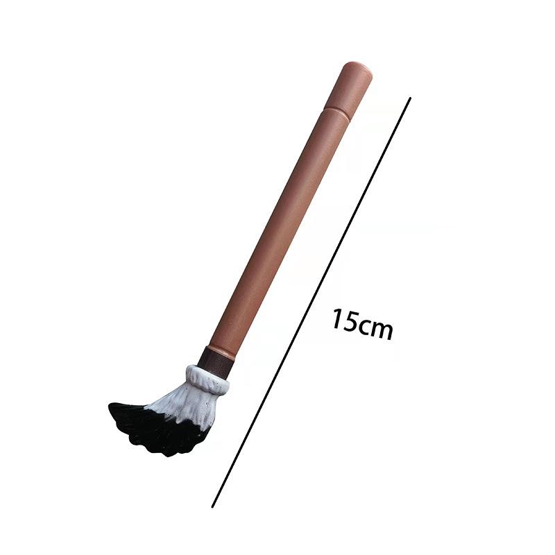 Ornamente Ceainic și Ceașcă de Ceai Stil Retro: Cadou de Ziua Tatălui pentru Bărbați sau Decor Tort de Ziua de Naștere a Persoanei în Vârstă.