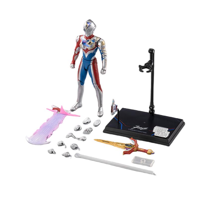 ZD Toys Ultraman Tiga Action Figure Joint Movable Agul Geed Trigger Ace Seven Jack Ultraman Adult Collection Figure Gift