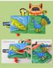 Bite-Resistant Interactive 3D Finger Cloth Book for Early Childhood Learning