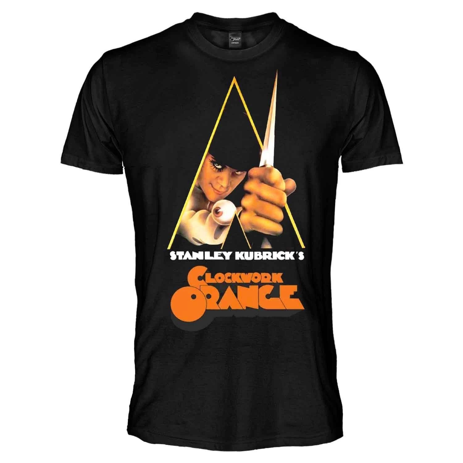 

Official Orange Mechanical T-Shirt Jersey Original Adult Kubrick T-Shirt- M