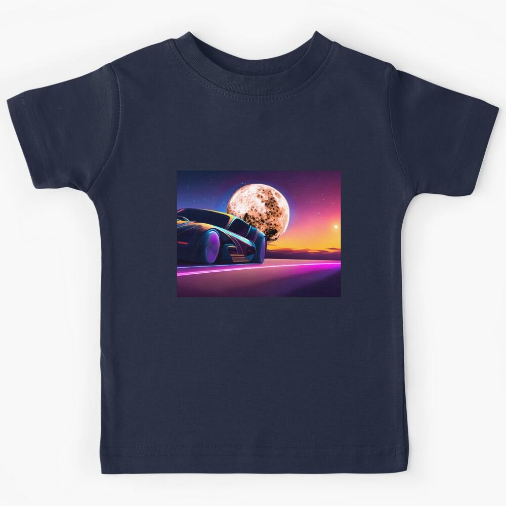 Crumpet Moonlight Drive Kids T-Shirt 110