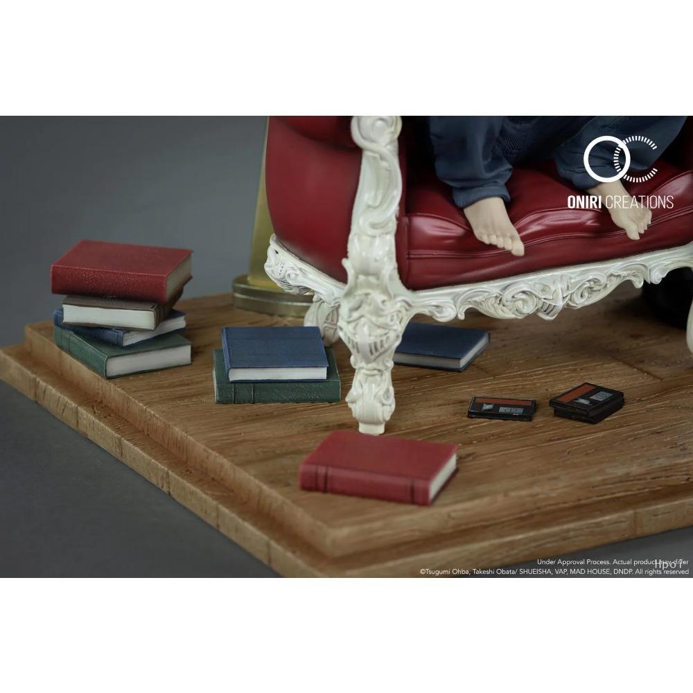 26CM Anime Death Note L Watari Diorama 1/6 Figure Sitting Sofa Accessories Model Toy Doll Scene Decoration Action Figure