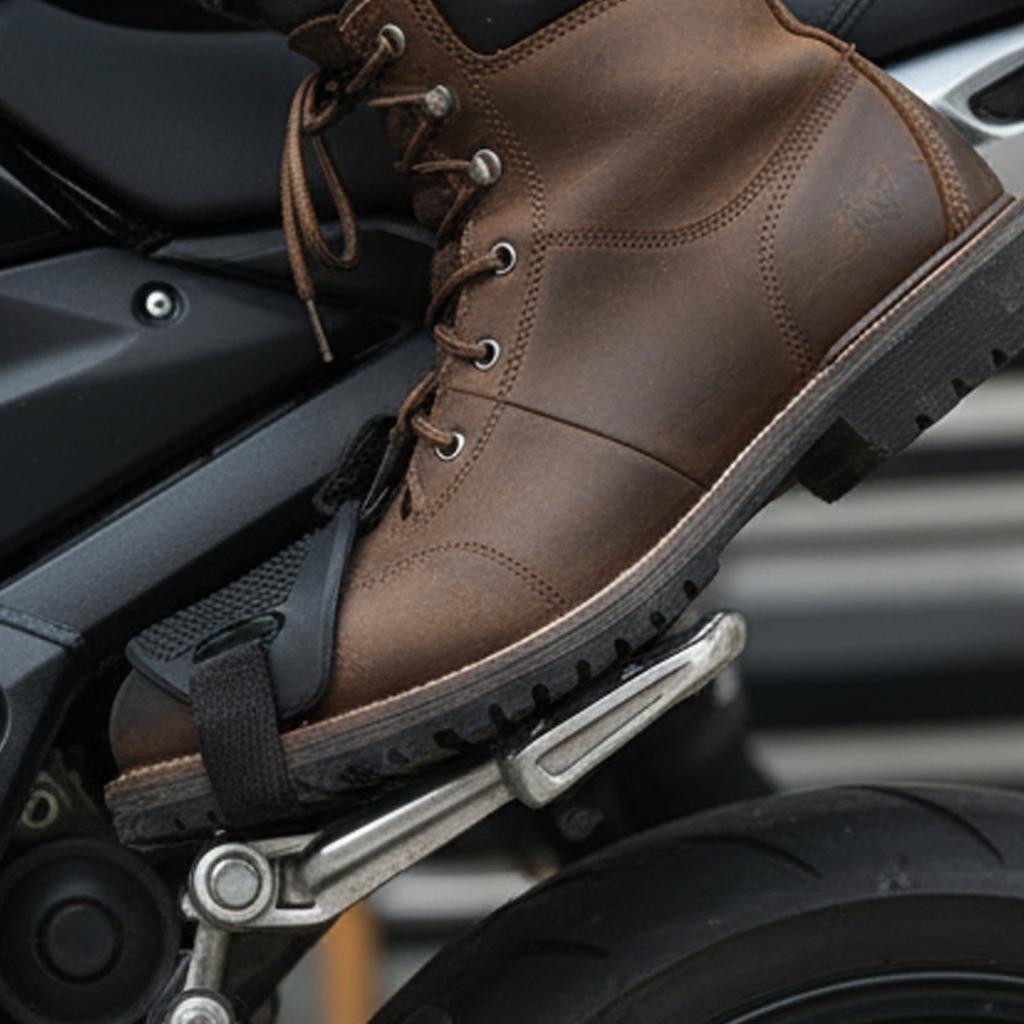 Cover Protector Universal Motorcycle Gear Shift Pad Waterproof Anti-Slip Shoe Men for Harley Honda Yamaha Riding Accessories