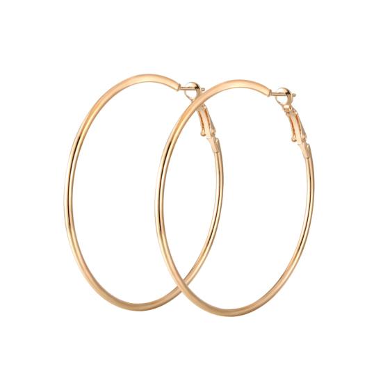 Simple Women Hollow Big Circle Hoop Earrings Party Statement Jewelry Friend Gift