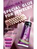 Waterproof Jewelry Adhesive for Inlaying Pearls, Earrings, Amber, and Jade Ornaments