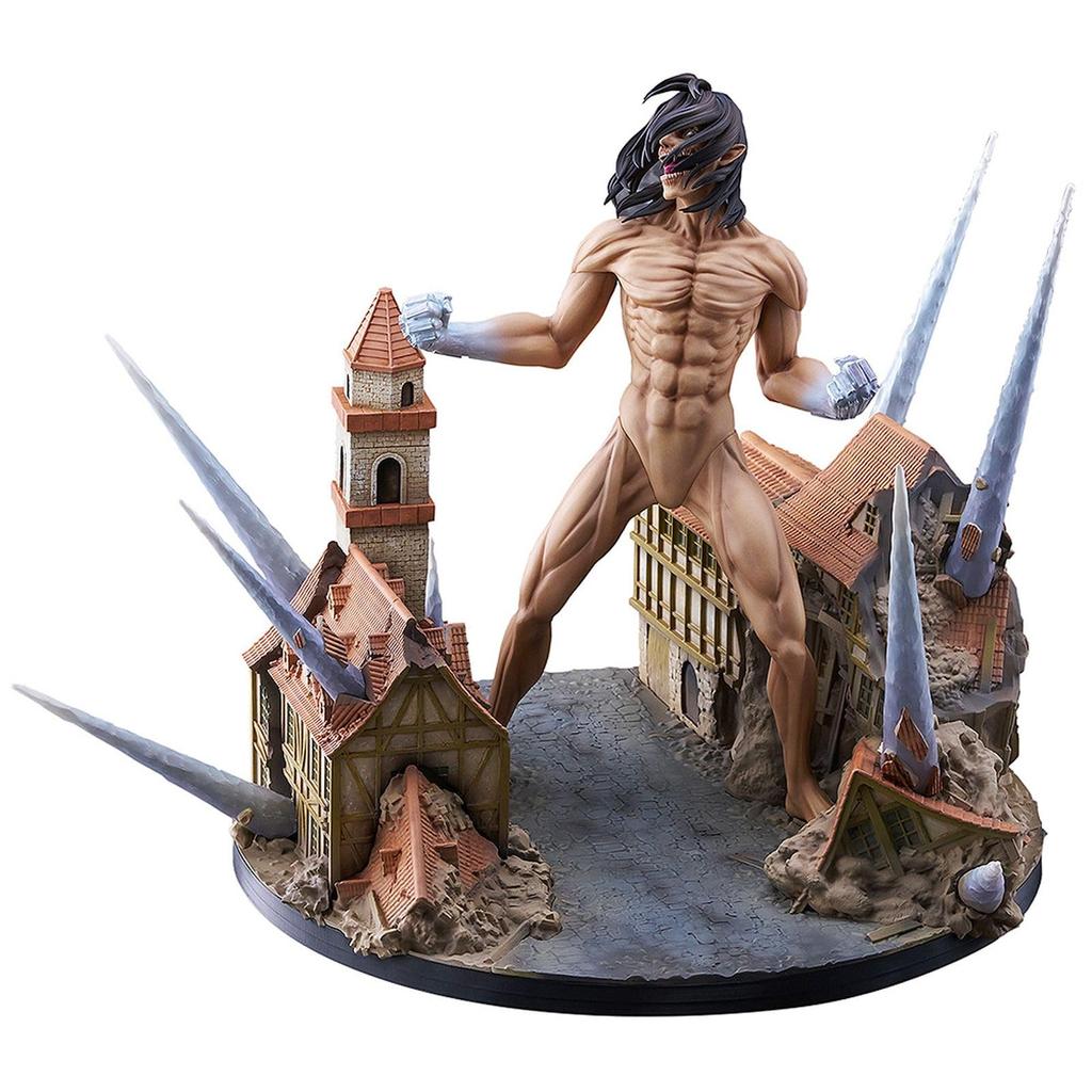 TV Anime On Jaeger Attack On Titan Plastic Painted Finished Figure "Attack Titan" "Eren Ver. Condemnation"