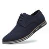 Fashion High Quality Brand Suede Leather Men Shoes Fashion Men Oxford Shoes Comfortable Formal Shoes For Men Sneakers Male Flat Footwear