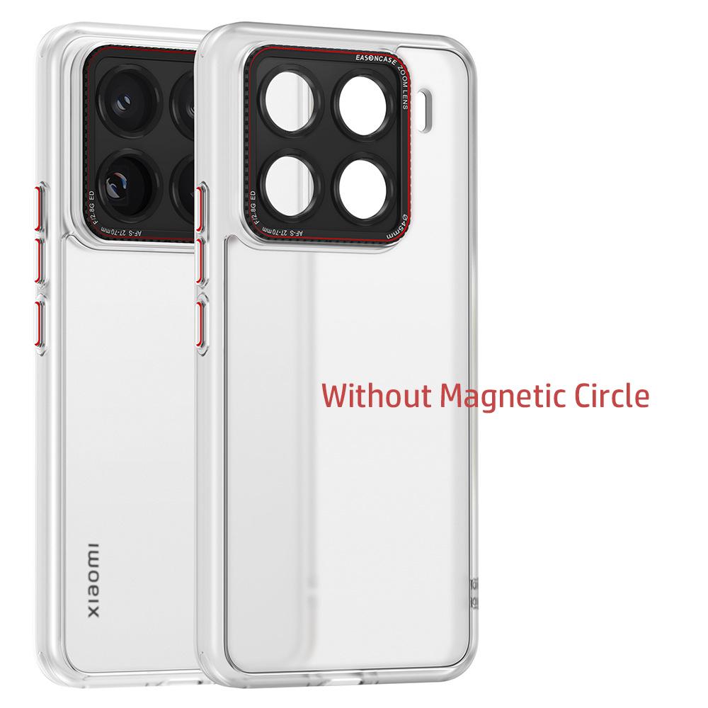 For Xiaomi 14 15 Pro Ultra Case Magsafe Wireless Charging Frosted Anti-Fingerprint Matte Skin Friendly Phone Grip Case Cover