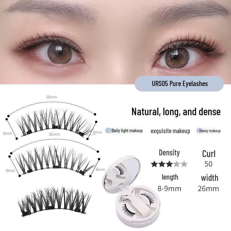 New Style Magnetic False Eyelashes & Curler Set – Little Devil Collection