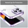 For iPhone 15 Pro Max Case TPU + Acrylic Phone Back Cover Anti Yellowing