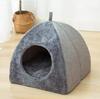 New Triangle Cat Nest Closed Cat House Pet Nest Warm and Thickened Deep Sleep Dog Nest Pet Supplies Closed Cat Bed Cat Tents