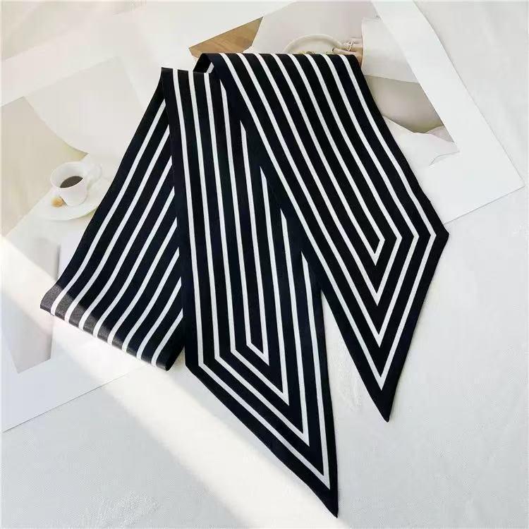 Women's Polka Dot Cashew Long Scarf Belt – 2025 Waist & Neck Accessory