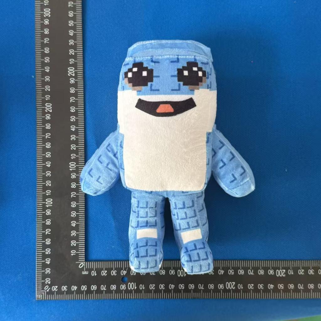 Roztomilé plyšové hračky Blox Fruits Měkké vycpané anime panenky Ovocná žraločí jahodová kreslená postavička pro děti chlapce dívky Dárek k narozeninám Vánocům Dekorace do domácnosti