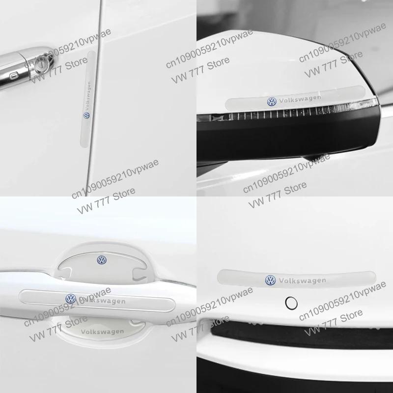VW GTI GOLF 2026 Hot For VW VOLKSWAGEN 4/8Pcs For Volkswagen Golf Polo Touran Jetta Passat Tiguan Car Door Bowl Anti-collision P