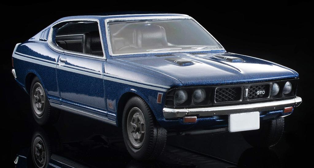 Tomica Limited Vintage Neo Scale Mitsubishi Galant GTO MR 1972 Model Blue Finished Model 1/64 LV-N204b