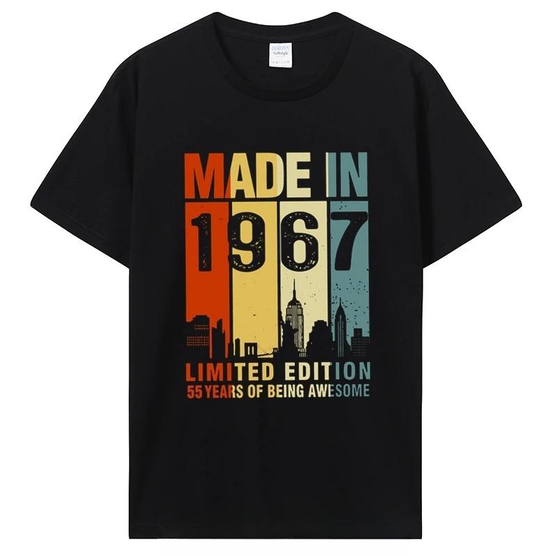 Vintage 1967 TShirt Limited Edition Limited Edition Men Women Birthday Gifts Graphic T Shirt Clothing