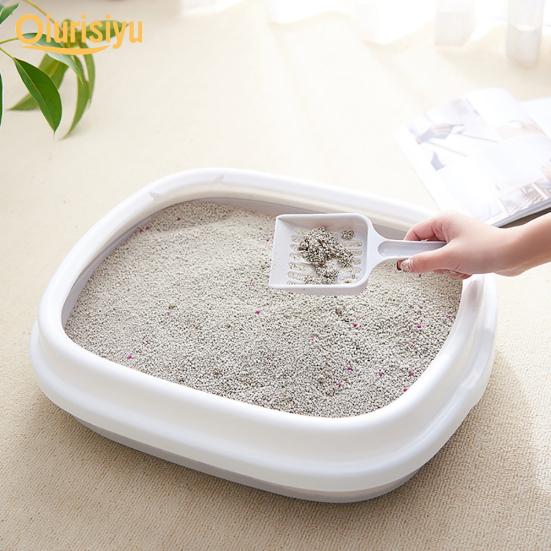 Buy Semiclosed Detachable Antisplash Pet Cats Sand Litter Box Toilet