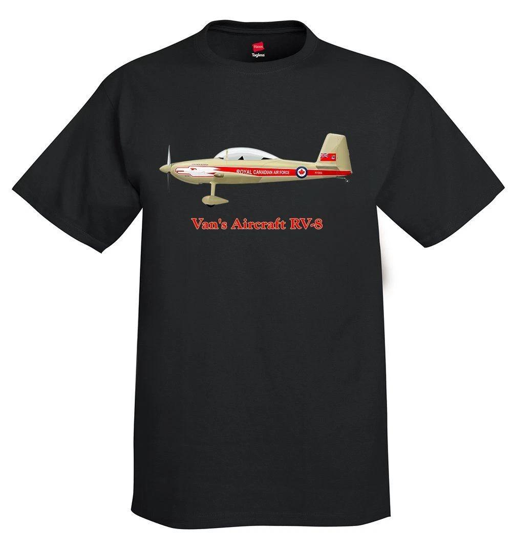 

Van s Aircraft RV-8 Airplane T-Shirt - Personalized with Your N# 4XL