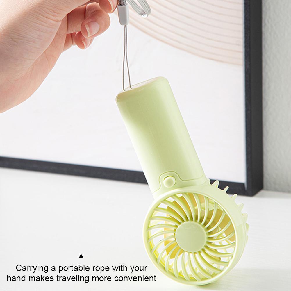 Mini Fan Portable Convenient Creative Small Fan Handheld Pocket Hand-held Fan Lightweight Adjustable Cute Small Fan Student Gift