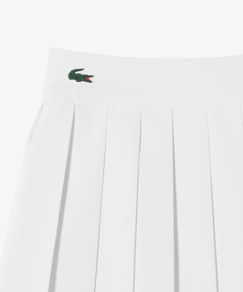 LACOSTE Women'S Tennis Tape Tipping Skirt Jf231E-56G 70V