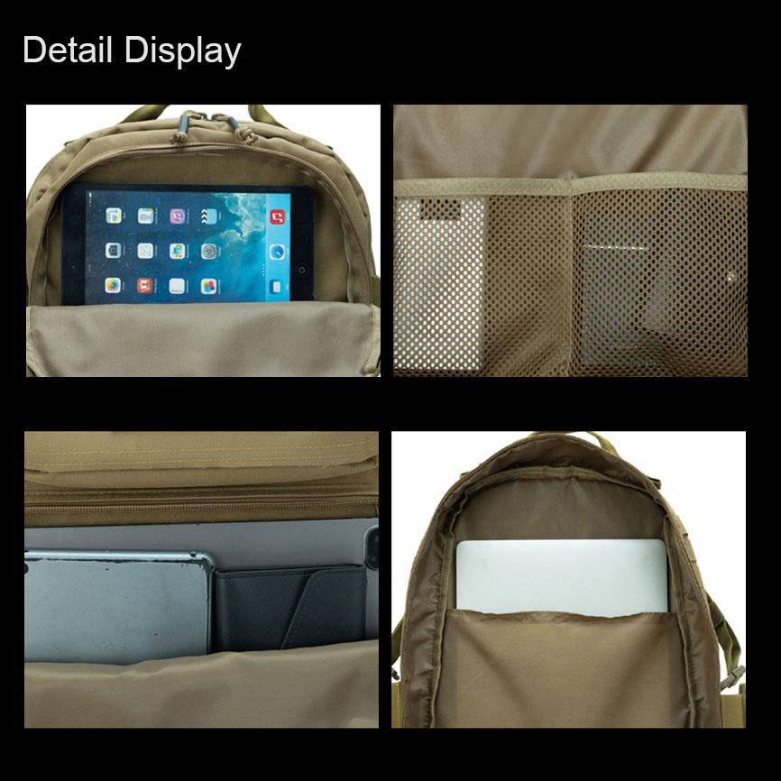 Альпинизм Мужские рюкзаки Сумка большой вместимости Многофункциональные спортивные — фото 7