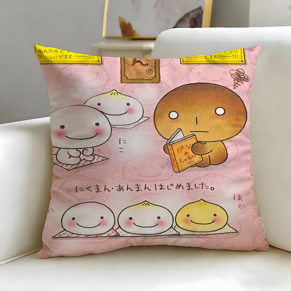 Beliebter Cartoon-Charakter Kogepan Kissenbezug Weich & Leicht zu Waschen – Vielseitig für Sofa, Bett, Reisen und Büro