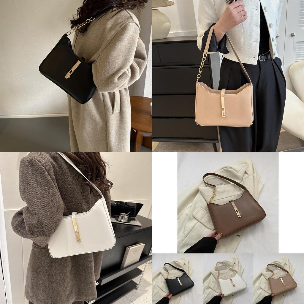 Stylish Korean Pu Shoulder Bag Trendy Fashionable Underarm Bag For Women