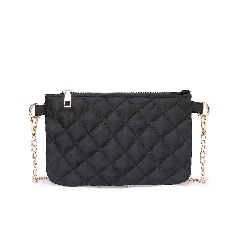 Женский однотонный рюкзак для путешествий с цепочками — фото 12