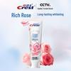 Crest Lock White Supreme Rose Mineral Salt Toothpaste