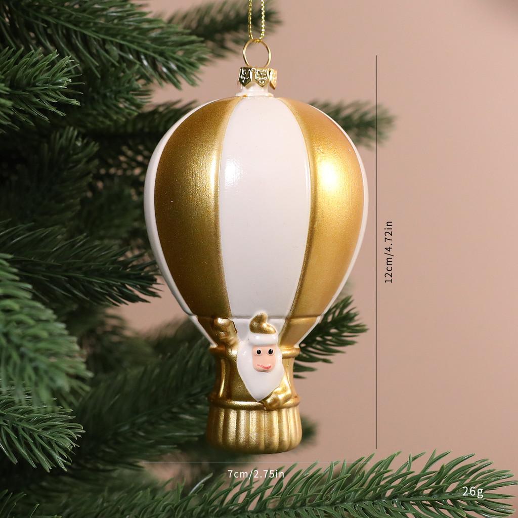 Christmas Santa Claus Ornaments With Plastic Material For Holiday Tree Decoration Scene Setup
