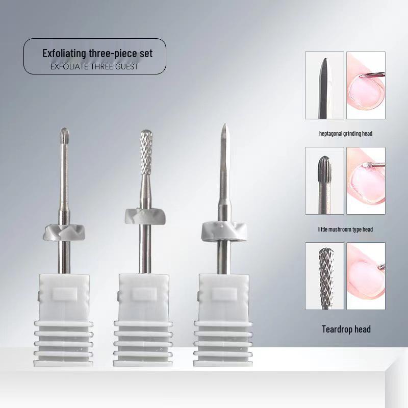 Tungsten Steel Nail Art Manicure Grinding Head for Cuticle and Nail Removal