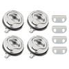 Marine Hatch Locking Locker Boat Embedded Flush Pull Hatch Slam Latch for Boat
