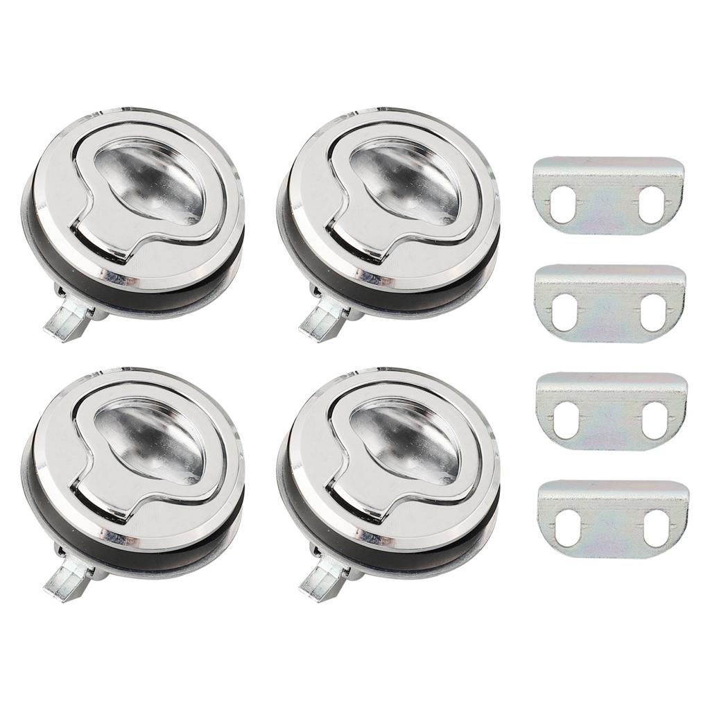 Marine Hatch Locking Locker Boat Embedded Flush Pull Hatch Slam Latch for Boat
