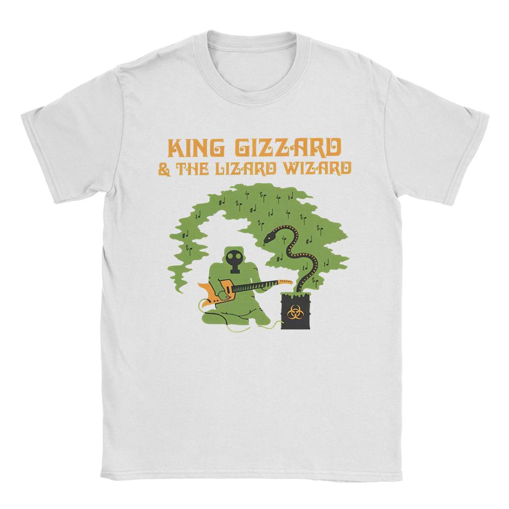 King Gizzard And The Lizard Wizard Athens Greece 2025 T Shirt Cotton Clothing Funny Short Sleeve Crewneck Tees 6XL T-Shirt