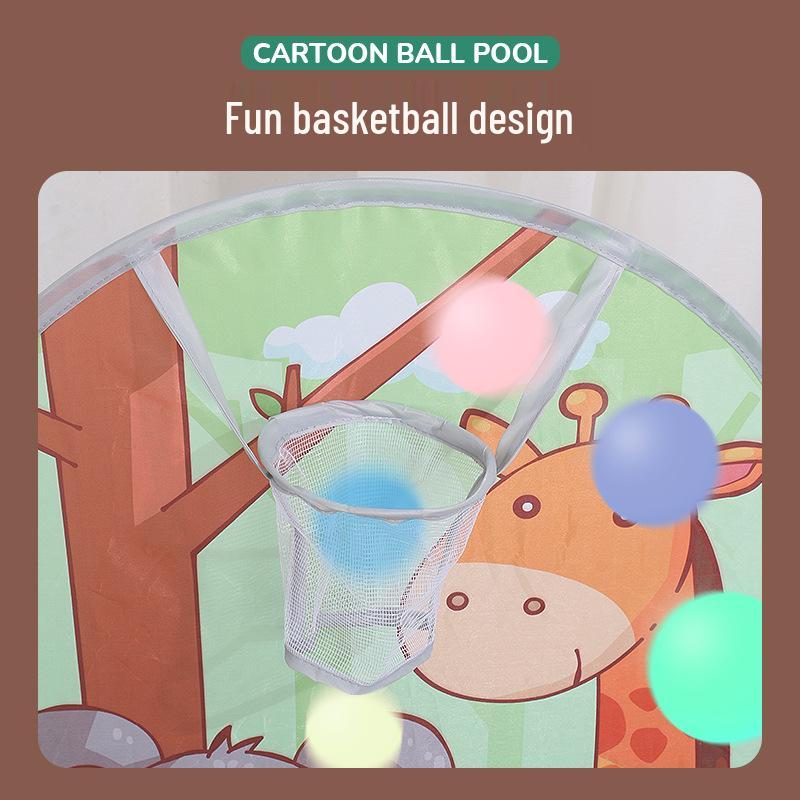 Kinder Binnen/Buiten Ballenbak Tent met Oceaan Ballen