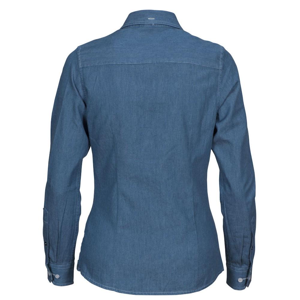 James Harvest Womens/Ladies Jupiter Denim Look Shirt