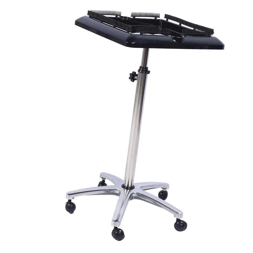 Hair Extension Trolley For Wigs Salon Rolling Tray Cart Multifunctional Movable Hair Extension Tray Hairdressing Tool