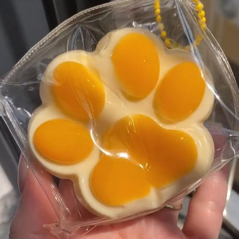 Cute Cat Paw Squeeze Toys Tpr Slow Rebound Decompression Toy Children'S Happy Sensory Toys