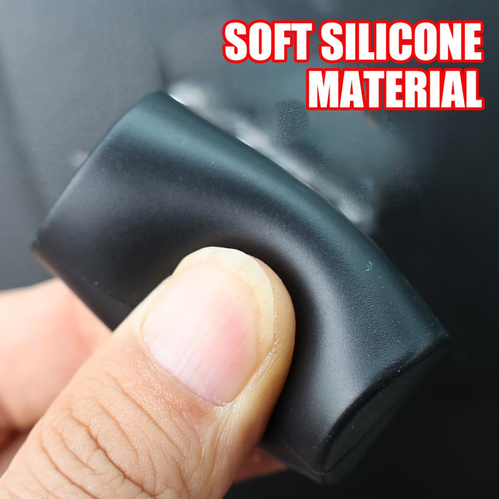 Car Lipstick Holder Portable Silicone Small Item Organiser Dashboard Self-Adhesive Sticker Interior Accessories Mount Unisex