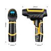 120W Handheld Cordless Car Tyre Air Compressor Pump USB Wireless Car Tire Inflator Pump + Digital Display for Motorcycle Bicycle