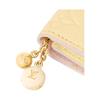 Louis Vuitton Rosalie Monogram Empreinte Leather Wallet Women Wallet Gold Light-Yellow M28986