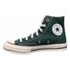 1970s Abrasion Resistant Breathable Coverage High Top Canvas Shoes Unisex Green A07883C