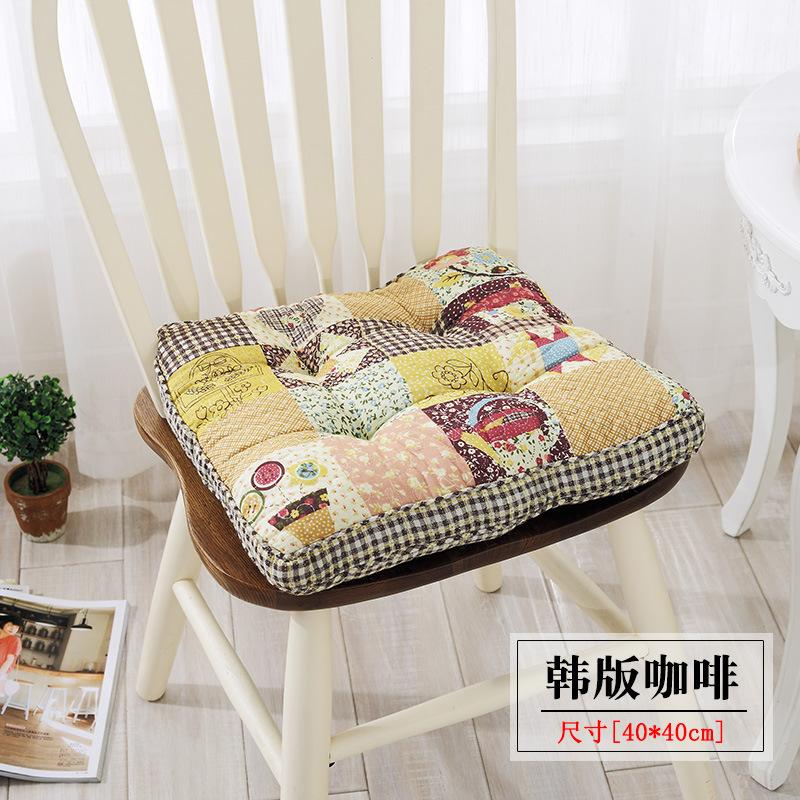 Утолщенная подушка для сиденья, подушка для ягодиц для студенческого офисного стула, подушка для офисного сиденья, подушка для сиденья обеденного стула, подушка для сиденья татами, подушка для сиденья табурета 40X40X5cm