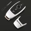 Car Key Remote Accessories Key Case Shell Protective Cover Refit Sticker For Mercedes Benz W204 W205  W211 W212 AMG Smart Fortwo ZSY5