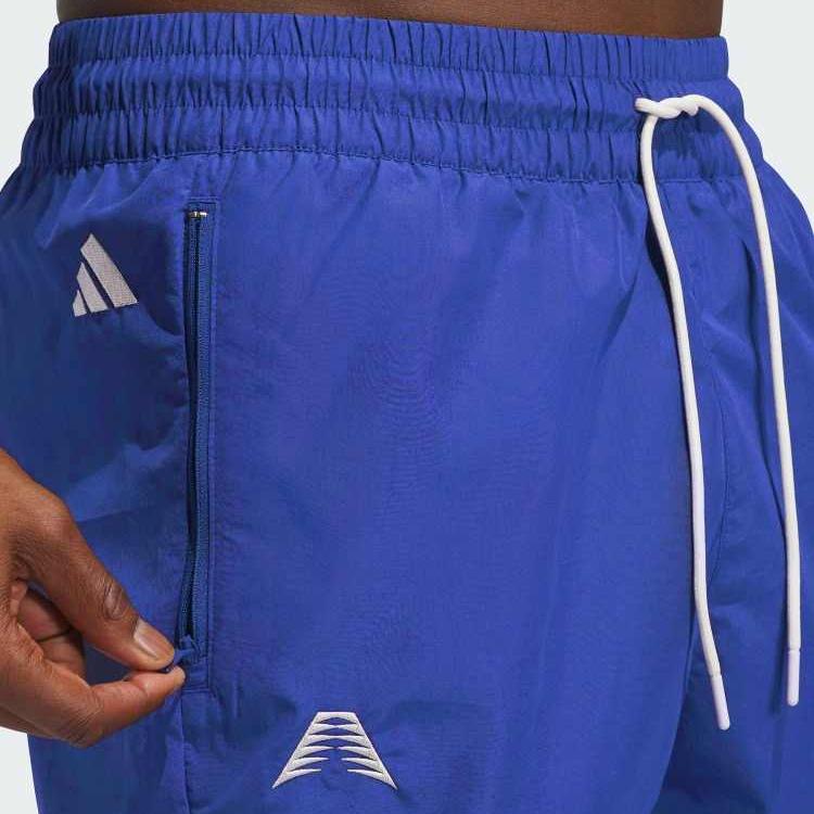 Adidas Ae Foundation Shorts Lucid Blue Men Streetwear JD6150