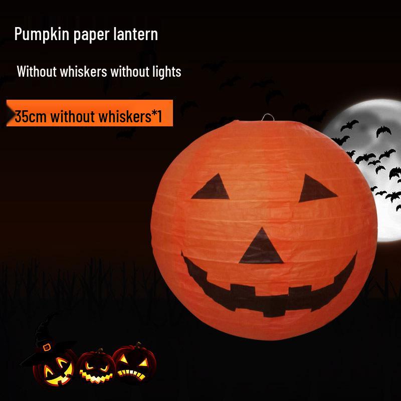 Halloween String Lights: Pumpkin Lantern Decor for Bars, Kindergartens, and More - Hanging Ornaments & Handheld Props