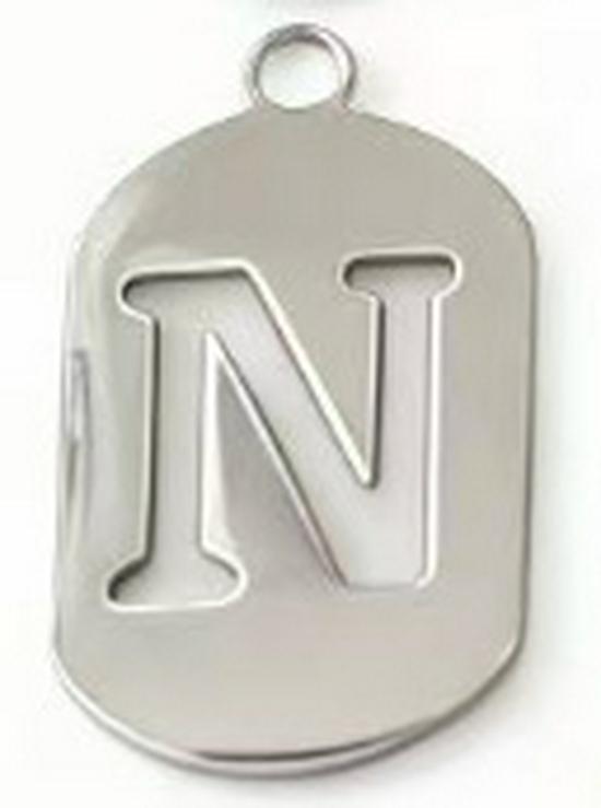 Stainless Steel English Alphabet Pendant Charm Jewelry