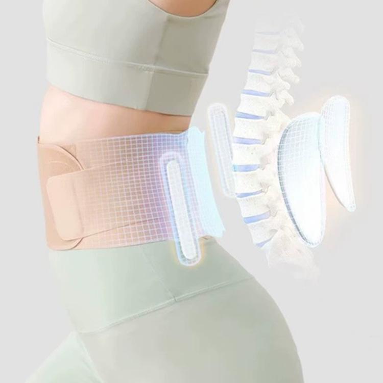 Atmungsaktiver Japanischer Taillenstützgürtel für Damen & Herren - Nahtlose Sommer-Rücken- & Bauchkontrolle