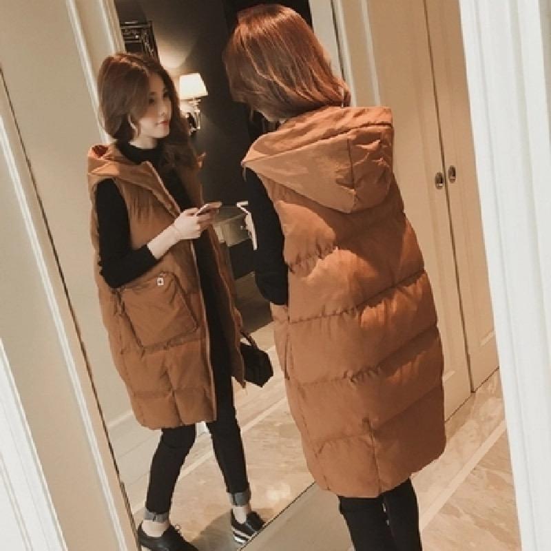 Down Cotton Vest Women's Vest Jacket